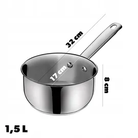 Kadax Berme Stielkasserolle 16 cm rund