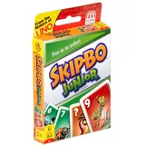 Mattel Games T1882 - Skip-BO Junior Kartenspiel für Kinder, geeignet für 2-4 Spieler, Spieldauer ca. 30 Minuten, ab 5 Jahren