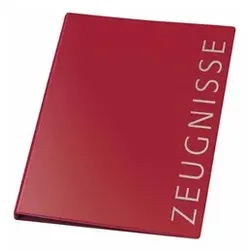 Veloflex Zeugnisringbuch Zeugnisringbuch 4144220, weinrot Zeugnisse, A4 4000225004971 Veloflex 10 Stück