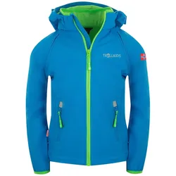 Kinder Softshelljacke Rondane Wasserabweisend Mittelblau Gr. 164 - 14 Jahre