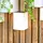 Newgarden Wally Quader-Wandlampe Kunststoff 12x12x18 cm Solar mit Dämmerungssensor weiß