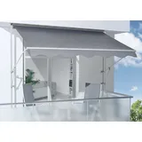 Spettmann Klemmmarkise LINE 250 cm grau