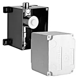 Schell Urinal Rohbauset Compact II 011930099 für mechanische und elektronische Auslösung