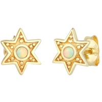 Elli Stern Astro Opal Vintage Style 925 Silber Ohrringe Damen
