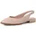 Marco Tozzi Damen Slingpumps mit Verstellbarem Riemen aus Leder, Rosa (Nude), 37 EU