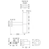 Hansgrohe Flowstar Designsifon Set