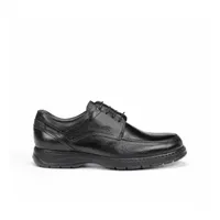 Fluchos für Herren. 9142_SALV_NEGF Lederschuhe Crono 9142 Salvate schwarz