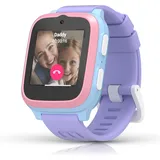 myFirst Fone S3+ Kinder-Smartwatch in Cotton Candy Mix mit GPS, Musikplayer, Kamera, Anruffunktion und Schulmodus