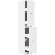 vidaXL Apothekerschrank 30 x 41 x 174,5 cm Weiß