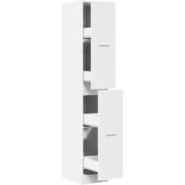 vidaXL Apothekerschrank 30 x 41 x 174,5 cm Weiß