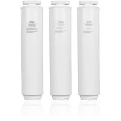 BEM LINA und BEM IDA 3er-SET Ersatzfilter (RO, PAC und CF) für BEM Lina und Ida Wasserfilter