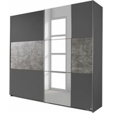 RAUCH Prenzlau 218 x 210 x 59 cm graumetallic/beton-optik
