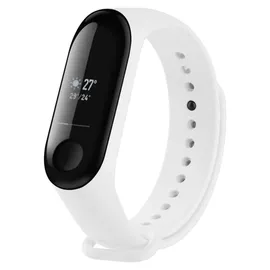 FIXED Silicone Strap für Xiaomi Mi Band 3/4 schwarz