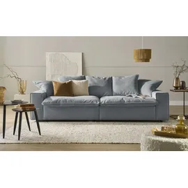 Sofa.de Big Sofa Stoff 3-Sitzer Grau
