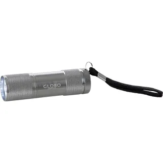 GLOBO Flashlight silber 31903