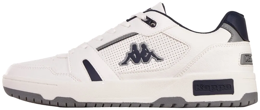 Kappa Sneaker, - in großen Größen, Gr. 48, white-navy, , 44385530-48