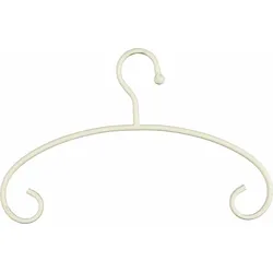Kleiderbügel AMBIENTE HAUS, weiß, Gusseisen, Kleiderbügel, (6er Set)