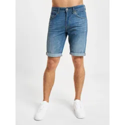 Petrol Industries Jeansshorts blau verblasst - S