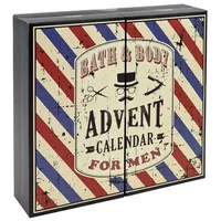 ACCENTRA Kosmetik-Adventskalender MEN BOOK Körperpflege Adventskalender für Männer zum Aufklappen