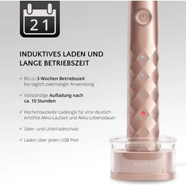 AILORIA Shine Bright USB-Schallzahnbürste rosegold