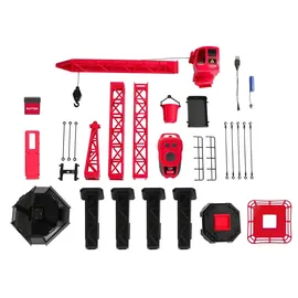 Jamara Kran Turmdrehkran Kutter XL 99 IR CH RTF rot (406321)