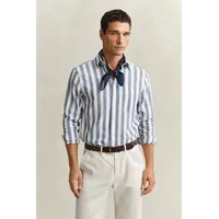GANT Langarmhemd Regular Fit Blau 4XL
