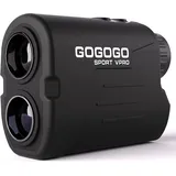 Gogogo Sport Vpro Golf Entfernungsmesser mit Slpoe & Magnetstreifen 600M Golf Laser Entfernungsmesser mit Klare Sicht, Flag-Lock, Vibration für Golf Jagd, Legal für Turnier (GS03-650)