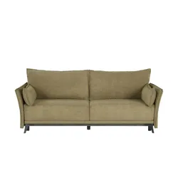 Schlafsofa  Sabina ¦ grün ¦ Maße (cm): B: 220 H: 94 T: 103