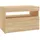 vidaXL TV-Schrank mit LED-Leuchten 60x35x40 cm Braun/Holz