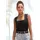 LASCANA Tanktop aus bügelfreiem Material, elegantes Basic-Top mit breiten Trägern schwarz 40/42