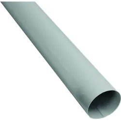 Fallrohr Aluminium weiß (RAL 9016)