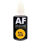 Alex Flittner Designs Lackstift RAL 1028 MELONENGELB seidenmatt 20ml Reparaturstift Acryl Retuschierlack Reparaturlack Holz Metall Möbel Bad