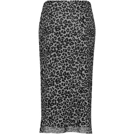 Vera Mont Bleistiftrock Damen Animalprint Grau 34