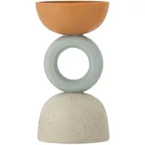 Bloomingville Teelichthalter Loretta Polyresin Orange