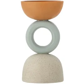 Bloomingville Teelichthalter Loretta Polyresin Orange