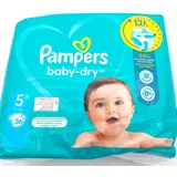 Pampers BABY DRY Gr. 5 JUNIOR 4x36 Stück