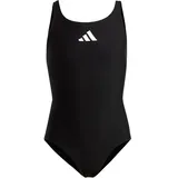 adidas Solid Small Logo Badeanzug Black / White 170    