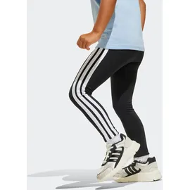 adidas Leggings sportlicher Schnitt schwarz/weiß 122
