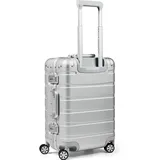 Redolz Pro Aluminium 4-Rollen Cabin 55 cm / 42 l silber