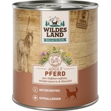 Wildes Land | Pferd mit Süßkartoffeln, Wildkräutern und Distelöl | Classic Adult | x 800 g