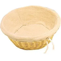 Olympia Brotkorb Weide mit Futter 25cm