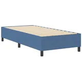 vidaXL Plattformbettgestell 100 x 200 cm Blau