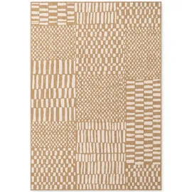 Ted Baker Barkham Wendeteppich", beige Jute weiß), B:200cm H:8mm L:300cm, Polypropylen, Teppiche, Teppich, Designteppich, Wetterfest, Pflegeleicht, Modern, Wohnzimmer, Terrasse