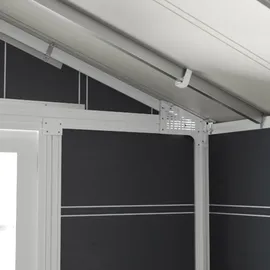 Grosfillex Deco 11 3,55 x 3,15 m dunkelgrau/weiß