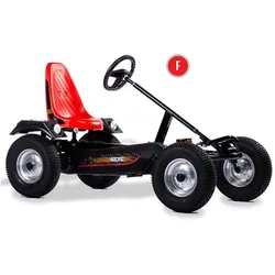 DINO CARS Gokart Professional Sport F schwarz mit Stahlfelgen
