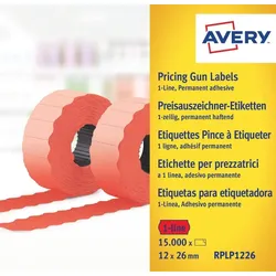 Avery Zweckform RPLP1226 - Papier - permanenter Klebstoff - perforiert - Rot - 2