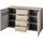 Innostyle Memphis 135 x 82 x 38 cm Braun / Graphit