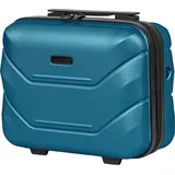 Kosmetikkoffer Wings Peacock 3.0, 14" ABS+, Blau, 15L, Titan Edition