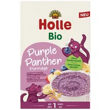 Holle Bio-Porridge Purple Panther mit Heidelbeeren, Bananen & Äpfeln 200 g