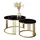 lookway LORI Gold Holzwerkstoff 70 x 48 x 70 cm